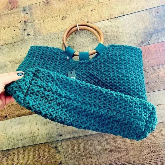 NWT Circus by Sam Edelman Susannah Macrame Satchel - Picture 11 of 11